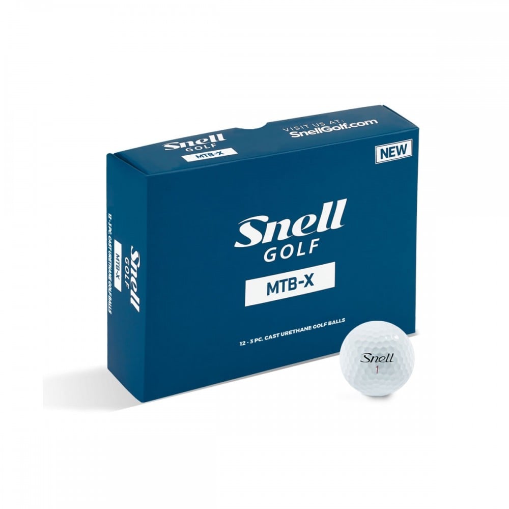 snell MTB BLACK ゴルフボール 3ダース（36球） Snell (スネル) MTB BLACK ゴルフボール（3球） カスタマイズ