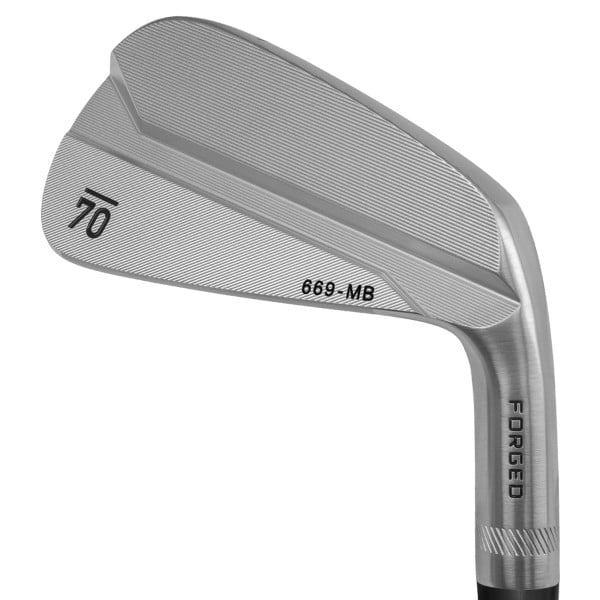 Sub 70 Taper Tip 669 MB Forged Raw Irons Back
