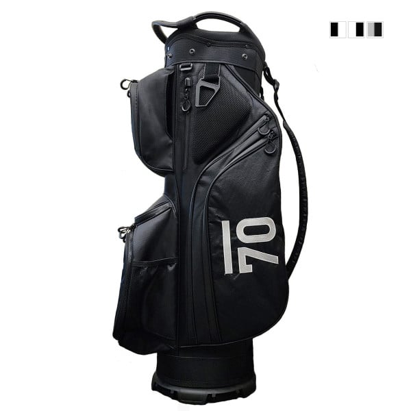 Sub 70 Golf Prestwick Cart Bag Black/White