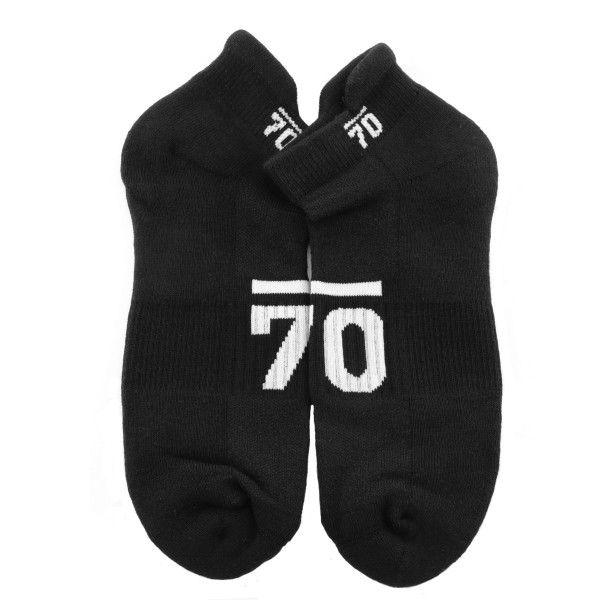 Sub 70 Black Ankle Socks Main