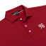 The Performance Polo Placket Red