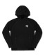 The Technical Hoodie Black/White Front