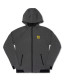 The Technical Hoodie Grey/Yellow Front
