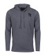 The Fairway Lightweight Hoodie Grey Front