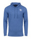 The Fairway Lightweight Hoodie Royal Front