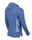 The Fairway Lightweight Hoodie Royal Back