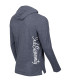 The Fairway Lightweight Hoodie Navy Back