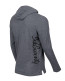 The Fairway Lightweight Hoodie Grey Back