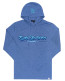 The Street Lightweight Hoodie Royal Blue Heather Hood