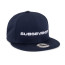The Inverness Flat Bill Navy Front