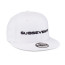 The Inverness Flat Bill White Front