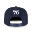The Inverness Flat Bill Navy Back