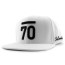 Aberdeen Flat Bill White/Black