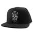 The Sugar Skull Flat Bill Black
