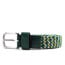 The Braided Belt Green