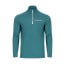 The Fade Heavyweight Zip Pullover - Green