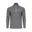 The Fade Heavyweight Zip Pullover - Gray