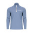 The Fade Heavyweight Zip Pullover - Blue