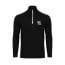 The Featherie Lightweight Zip Pullover - Black