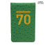 Sub 70 Scorecard - Yardage Book Cover Green Ostrich Outside