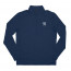 The Lightweight Zip Pullover Navy Front