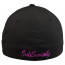 Sub 70 The Miami Vice Curved Brim Fitted Cap Black Back