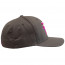 Sub 70 The Miami Vice Curved Brim Fitted Cap Dark Gray Side
