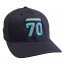 Sub 70 The Miami Vice Curved Brim Fitted Cap Navy Front