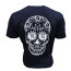 The Sugar Skull Tee Navy/White/Navy Back