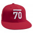The Paradigm Flat Brim 2.0 Fitted Cap Red Front