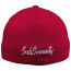 The Paradigm Flat Brim 2.0 Fitted Cap Red Back