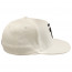 The Paradigm Flat Brim 2.0 Fitted Cap White/Black Side