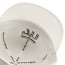 The Paradigm Flat Brim 2.0 Fitted Cap White/Black Underbill