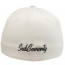 The Paradigm Flat Brim 2.0 Fitted Cap White/Black Back