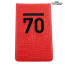 Sub 70 Scorecard - Yardage Book Cover Red Crocodile