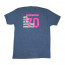 Neon Colors Tee Indigo Back
