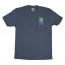 Neon Colors Tee Navy Front