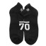 Sub 70 Black Ankle Socks Main